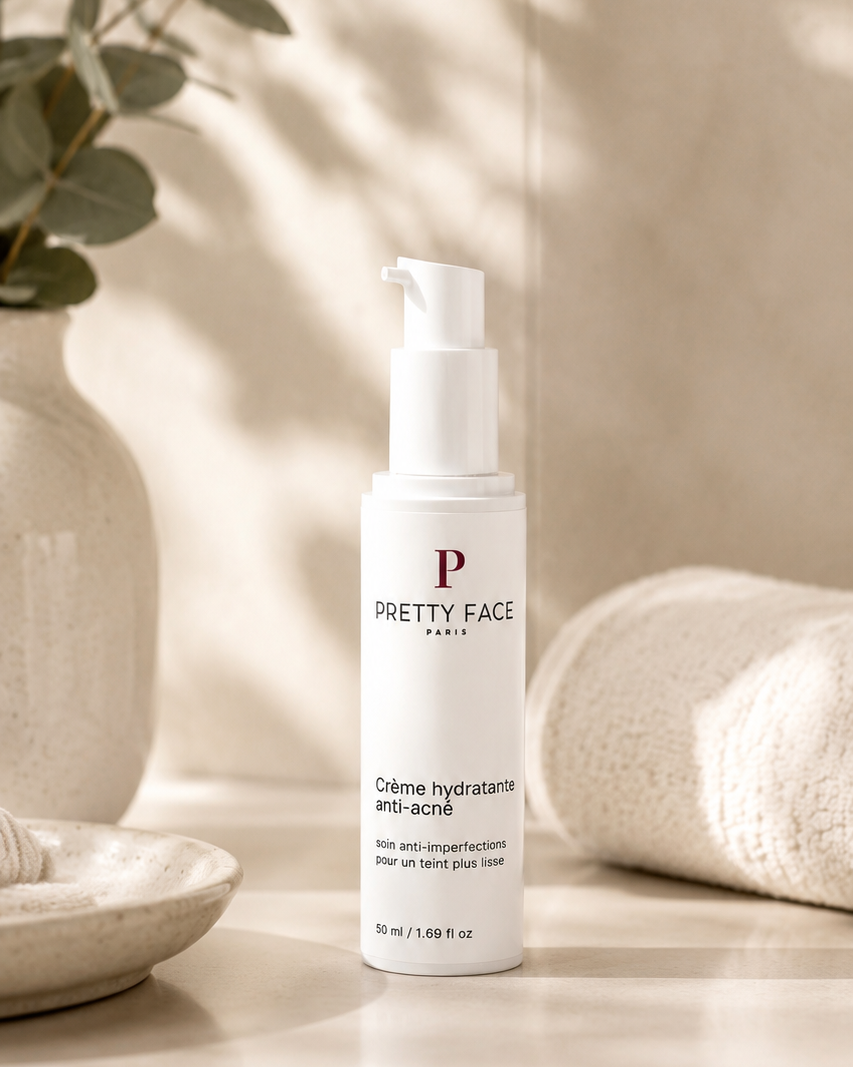 Anti-acne moisturizing cream