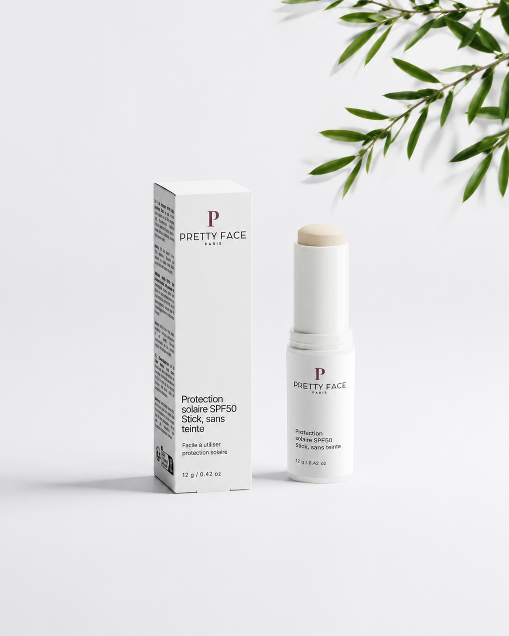 Protection solaire SPF50 Stick, sans teinte