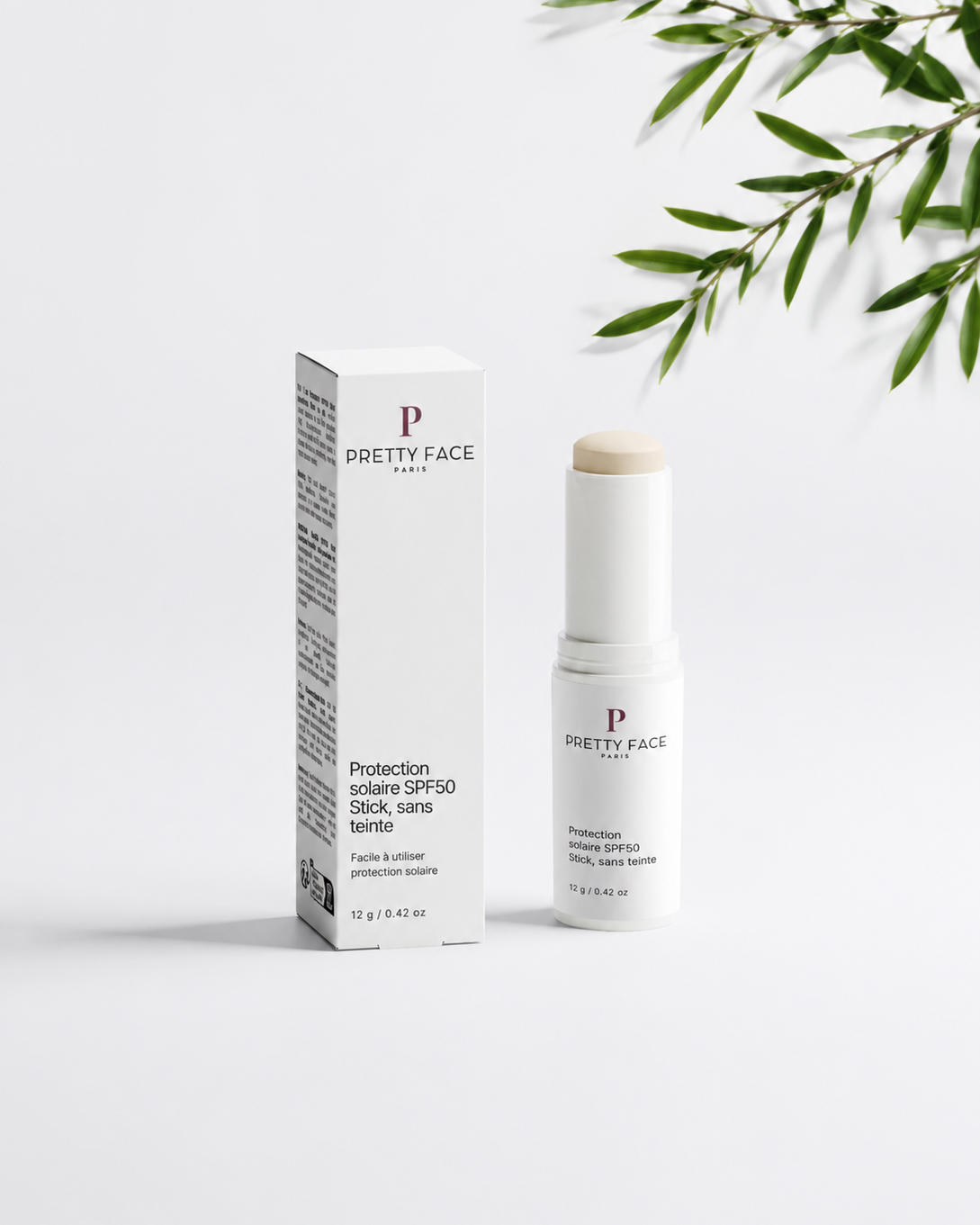 Protection solaire SPF50 Stick, sans teinte