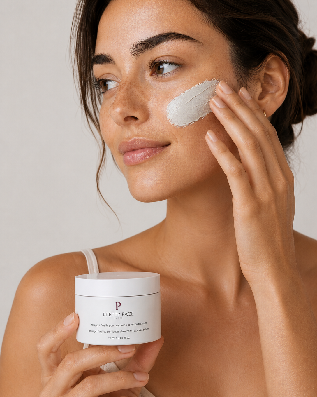 Clay mask for pores and blackheads