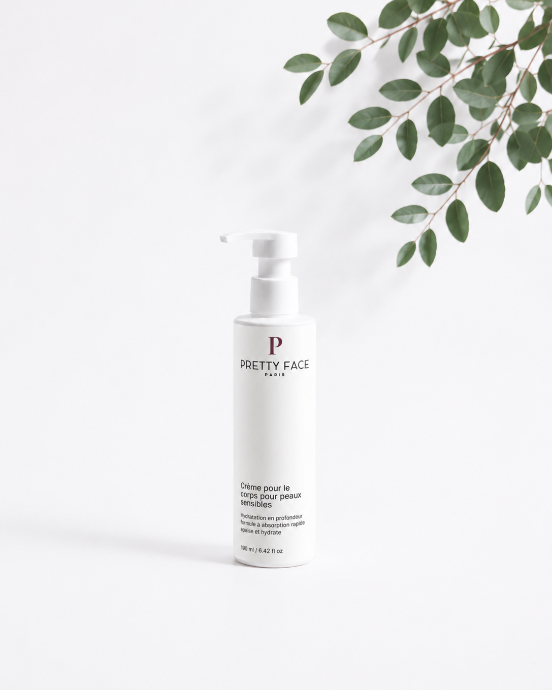 Crème pour le corps pour peaux sensibles