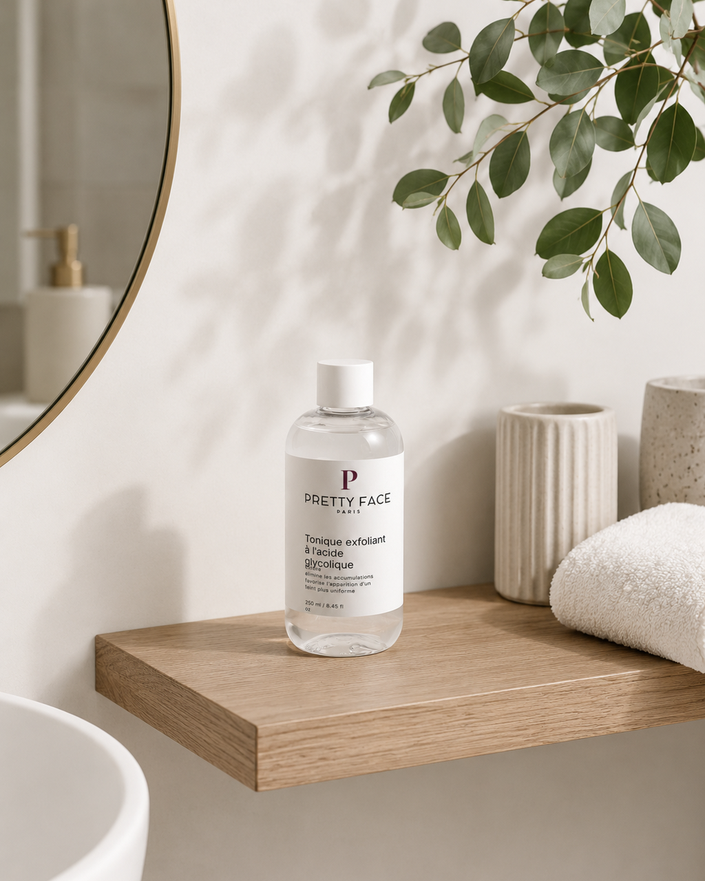 Tonique exfoliant à l'acide glycolique