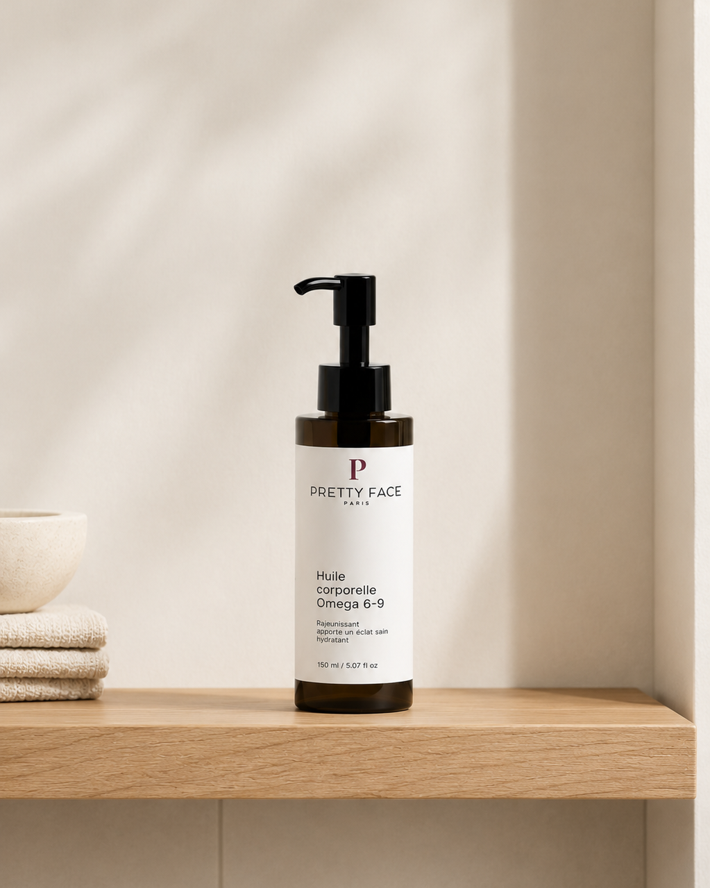 Huile corporelle Omega 6-9 pour une peau éclatante