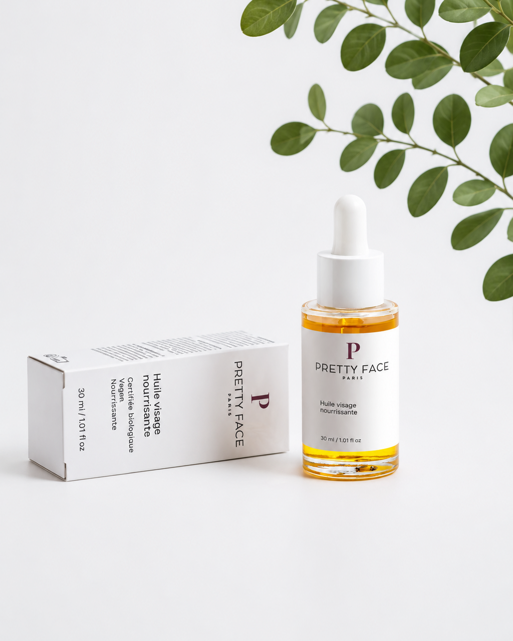 Huile visage nourrissante