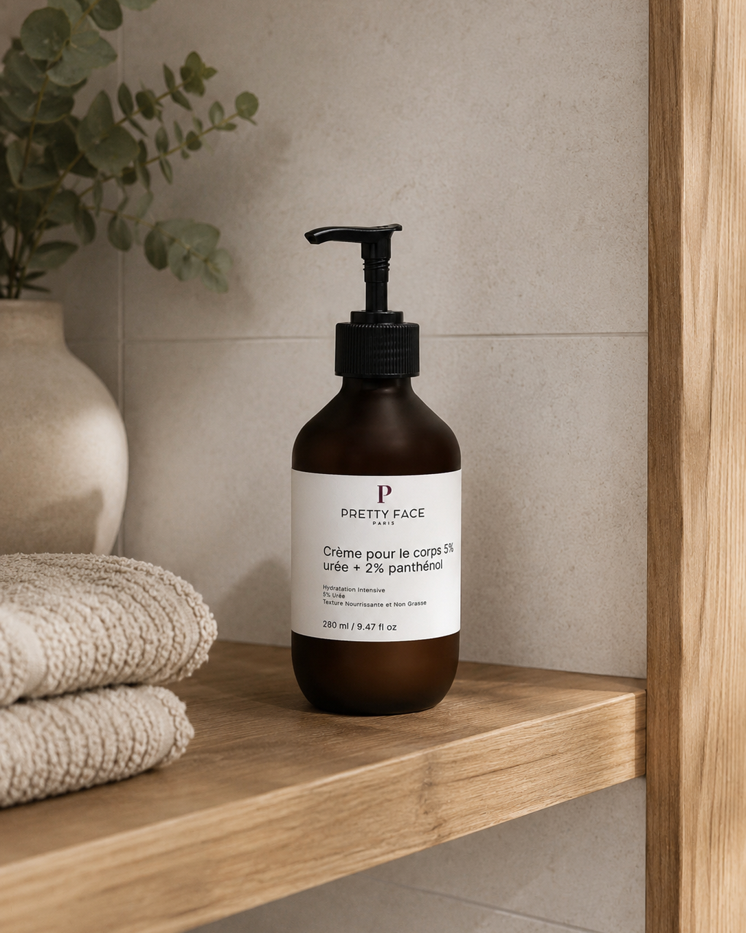 Crème pour le corps 5% urée + 2% panthénol
