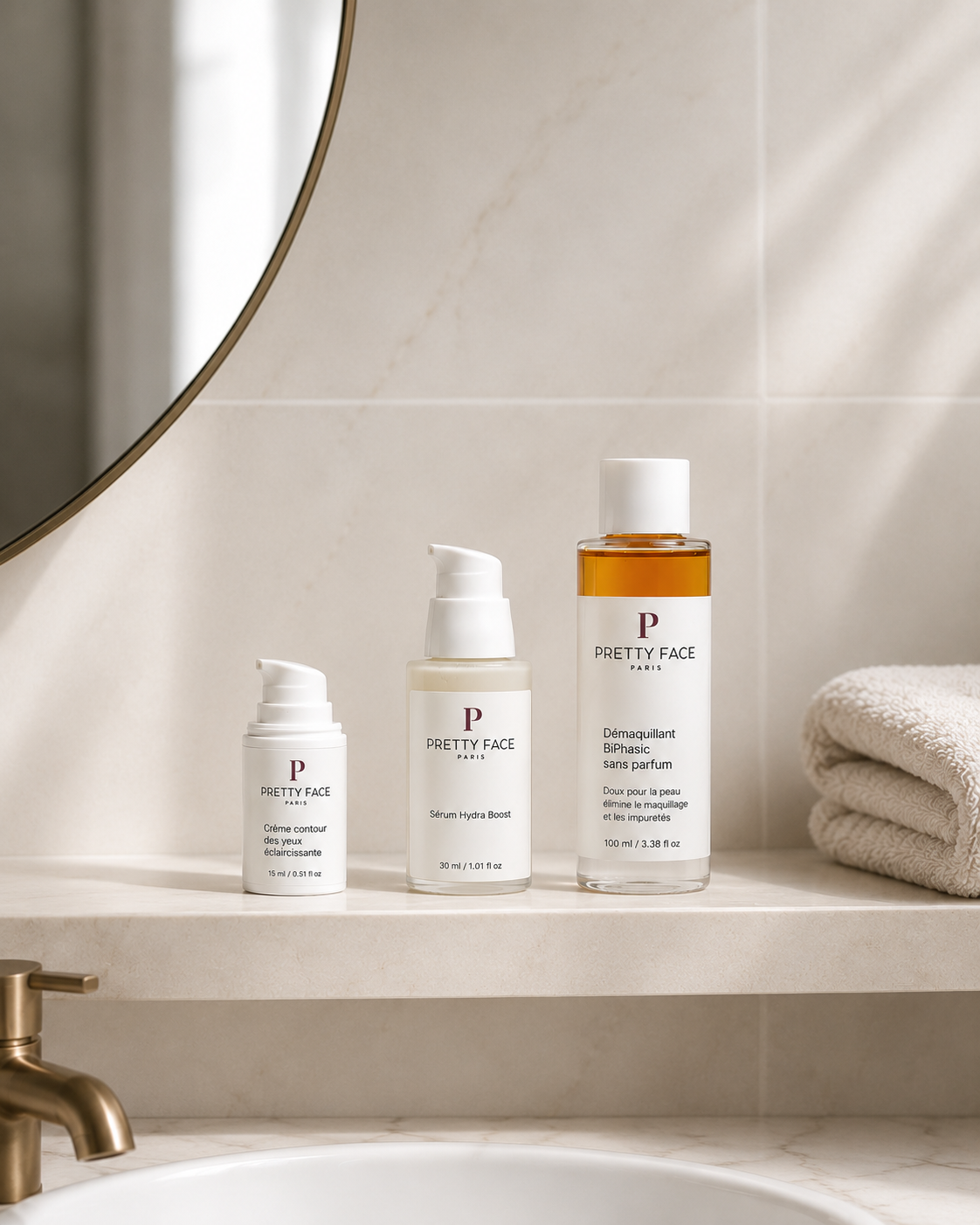 Boîte de la collection Luminous Skin