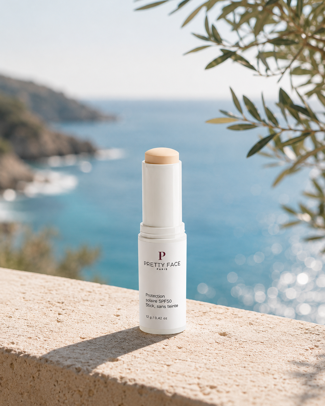 Protection solaire SPF50 Stick, sans teinte