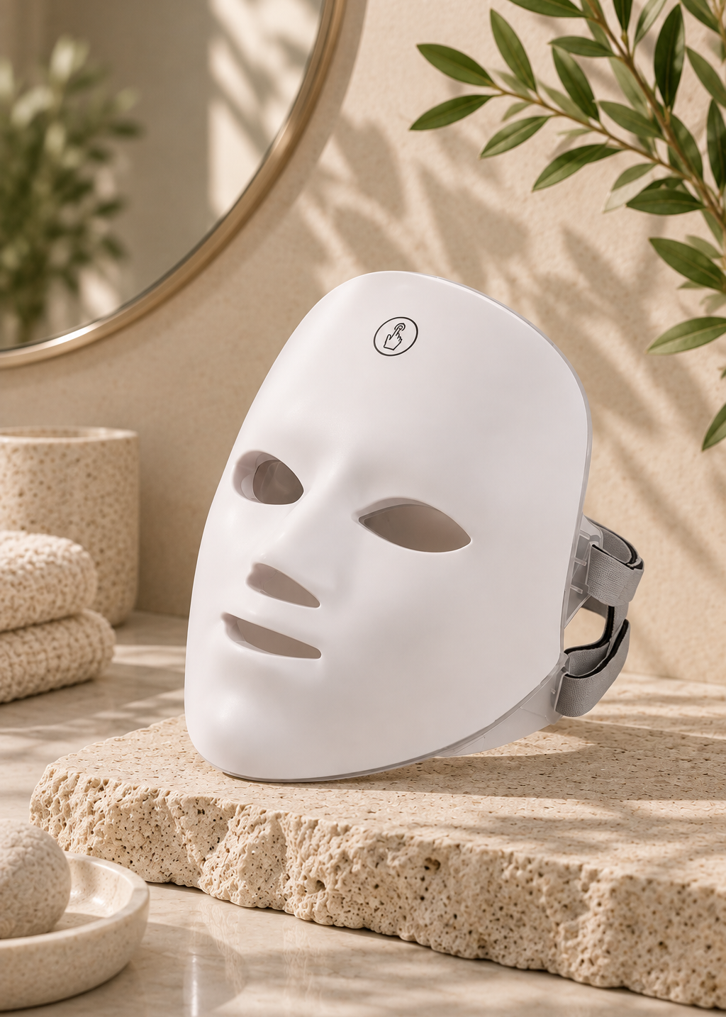 Notre masque LED
